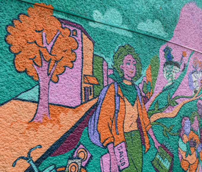 Murales llevan el tema del aborto a las calles de CDMX