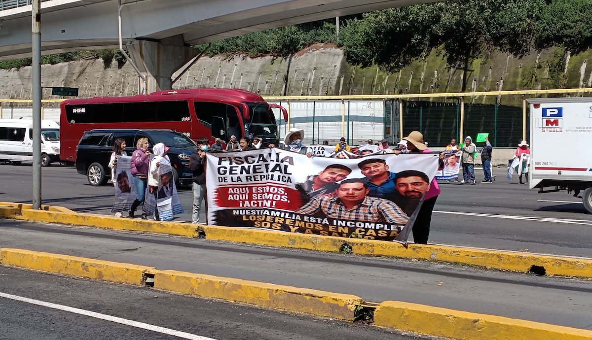 Bloqueo en la México-Toluca hoy