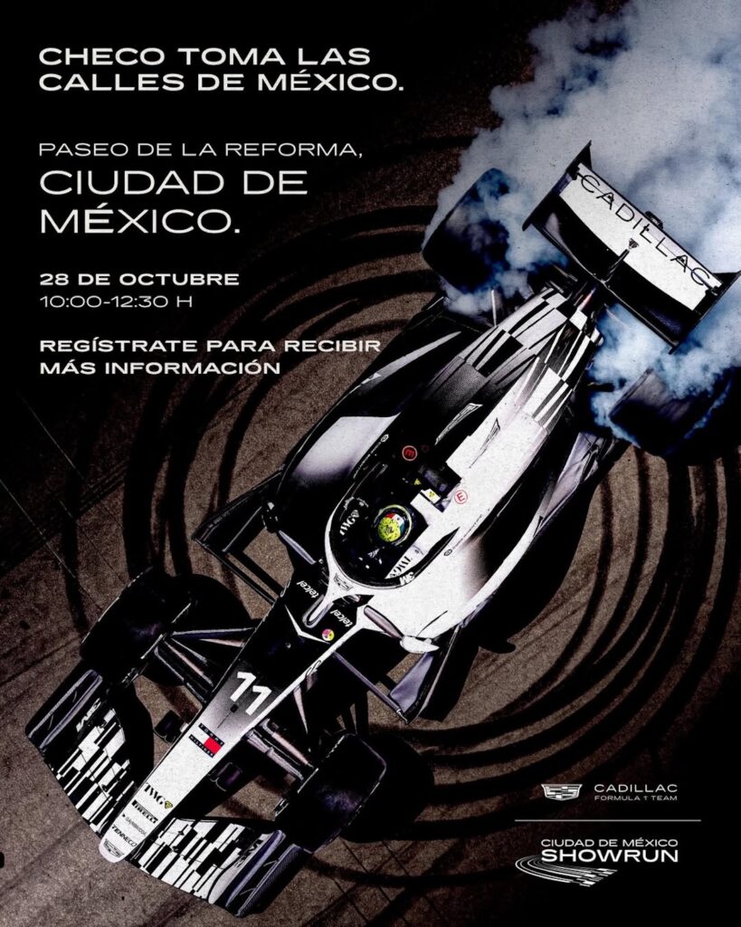Carrera gratis de Checo Pérez en CDMX