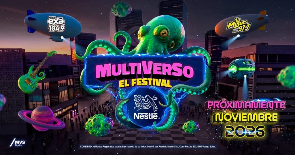 Festival Multiverso 2026 fecha boletos sede cartelera