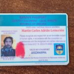 hombre detenido de la República de Lemuria