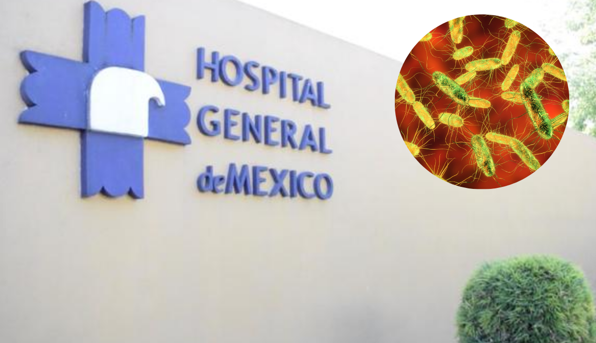 Detectan brote de Salmonella en Hospital General de México