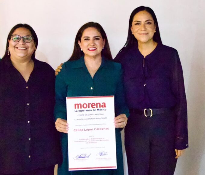Morena designa a Célida López Cárdenas en Hermosillo