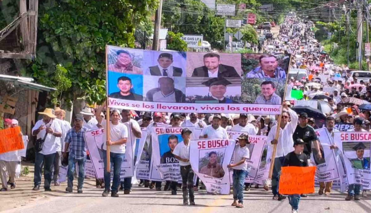 Ocho campesinos desaparecen en Guerrero