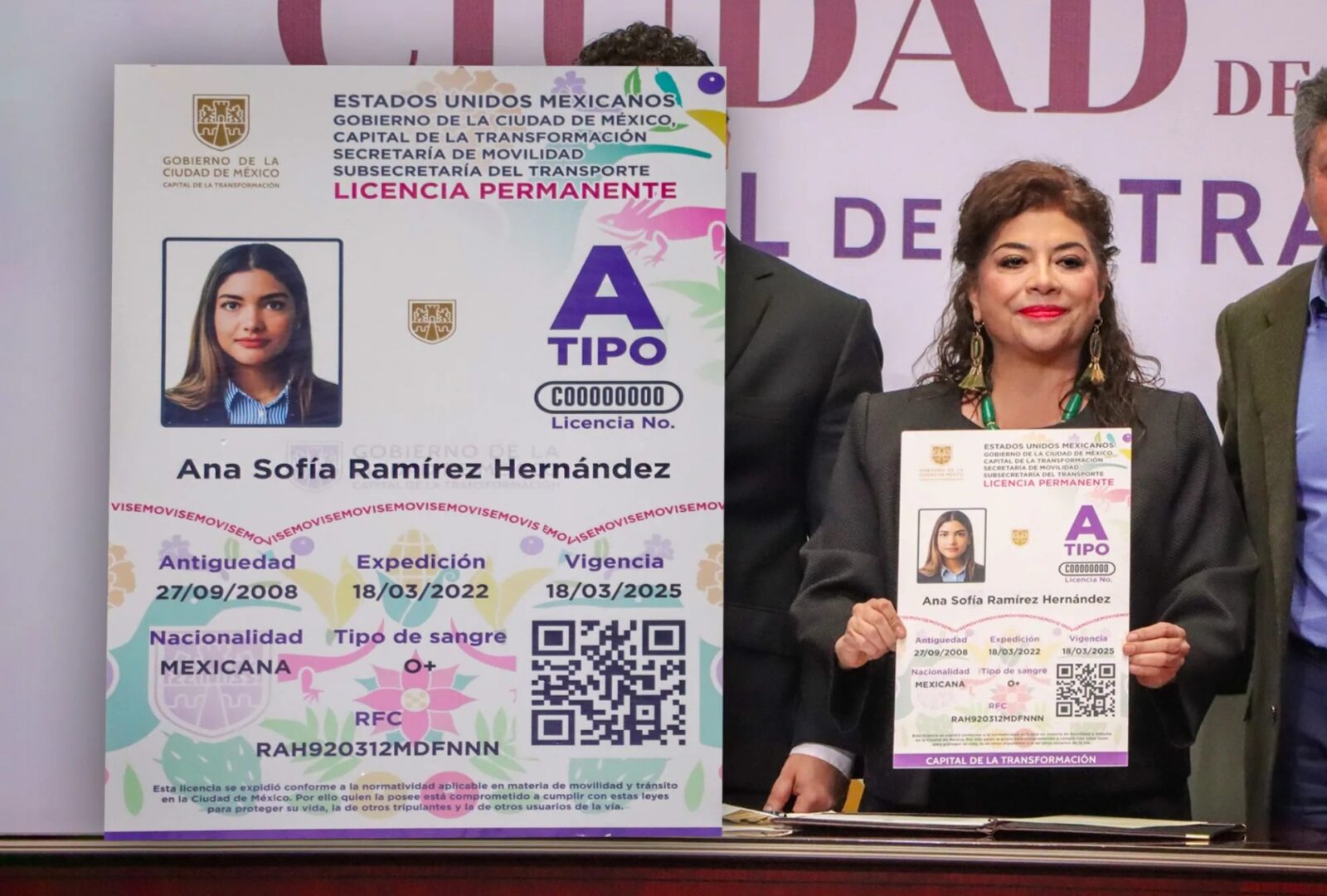 Licencia permanente de conducir CDMX