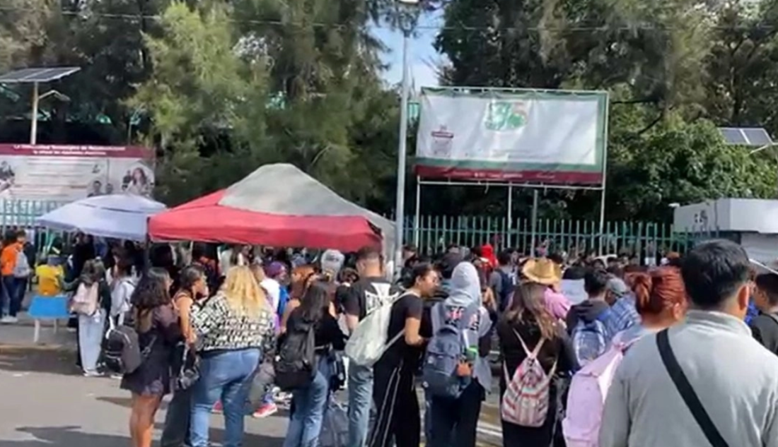 Estudiantes de la UTN se van a paro por fallas en los servicios y presunto acoso