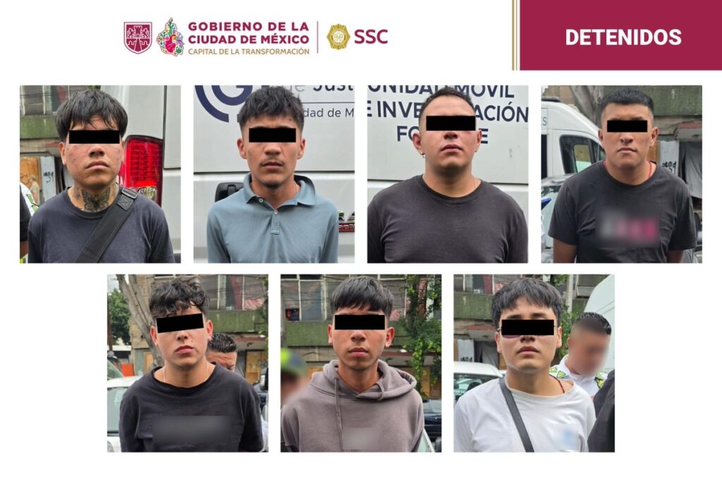 personas detenidas centro histórico cdmx